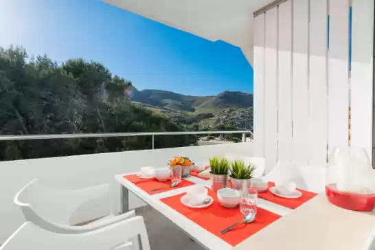 Apartment für 4 gäste . Mit Klimaanlage, Wifi, Haustiere und Optionale GRATIS Stornierung  Cala clara in Cala Sant Vicenç, Pollença, Mallorca, Illes Balears, España