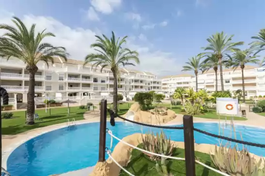 Apartment for 2 + 2 guests . With Pool, Air conditioning, Wifi and Optional FREE Cancellation Aquamarinas in Dénia, Alicante, Comunitat Valenciana, España