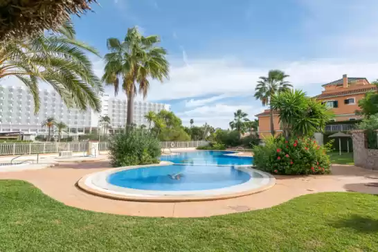 Apartment für 4 gäste . Mit Pool, Klimaanlage, Wifi, Haustiere und Optionale GRATIS Stornierung Es mirador (cales de mallorca) in Cales de Mallorca, Manacor, Mallorca, Illes Balears, España