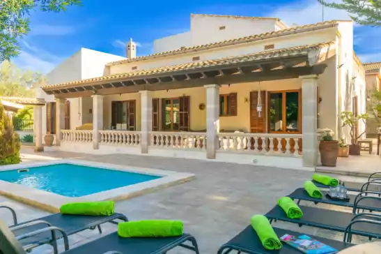 Villa für 6 gäste . Mit Pool, Klimaanlage, Wifi und Optionale GRATIS Stornierung  Pomeres 9 in sa Coma, Sant Llorenç des Cardassar, Mallorca, Illes Balears, España