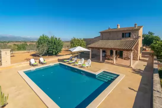 Villa para 8 huéspedes . Con Piscina, Aire Acondicionado, Wifi y Cancelación GRATUITA opcional  Cas general (santa eugenia) en Santa Eugènia, Mallorca, Illes Balears, España