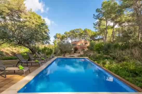 Villa para 12 huéspedes . Con Piscina, Aire Acondicionado, y Wifi,  Casa perello en Felanitx, Mallorca, Illes Balears, España