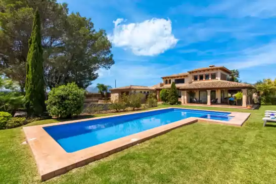 Villa für 8 gäste . Mit Pool, Klimaanlage, und Wifi,  Cal moliner in Pollença, Mallorca, Illes Balears, España