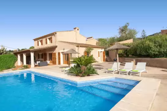 Villa for 6 guests . With Pool, Air conditioning, Wifi and Optional FREE Cancellation  Cas batlet in s'Horta, Felanitx, Mallorca, Illes Balears, España
