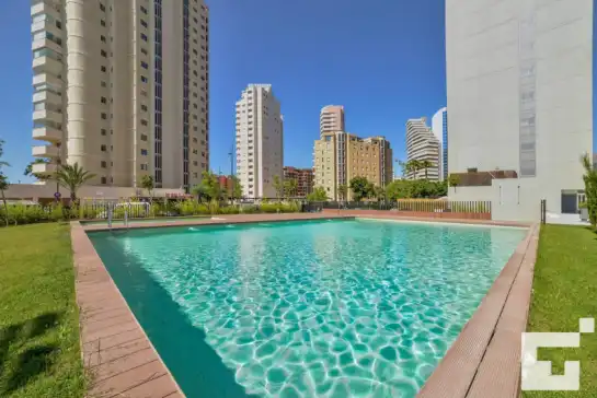 Apartment for 5 guests . With Pool, Air conditioning, Wifi and Optional FREE Cancellation El mirador de calpe 2e - grupo turis in Calp, Alicante, Comunitat Valenciana, España