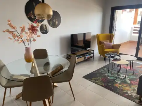 Apartamento para 4 huéspedes . Con Piscina, Aire Acondicionado, Wifi y Cancelación GRATUITA opcional Casa jenny en Pozo del Esparto, Pulpí, Almería, Andalucía, España