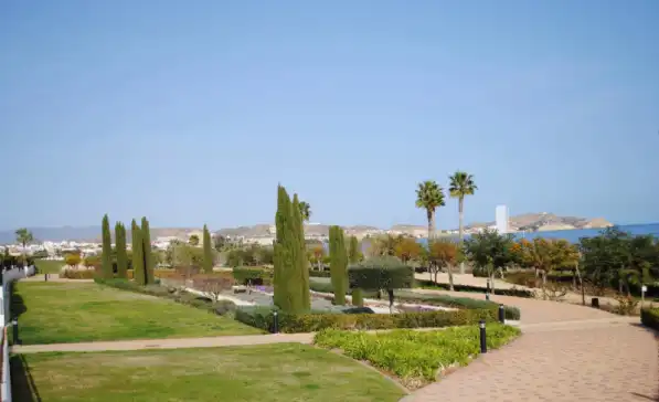 Apartment für 4 gäste . Mit Pool, Klimaanlage, Wifi und Optionale GRATIS Stornierung Casa izzi in Pozo del Esparto, Pulpí, Almería, Andalucía, España