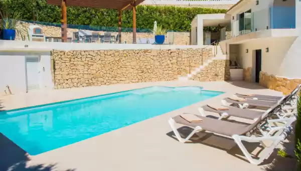 Villa for 6 guests . With Pool, Air conditioning, Wifi and Optional FREE Cancellation  Maran 6 pax in Moraira, Teulada-Moraira, Alicante, Comunitat Valenciana, España