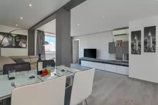 Apartment für 4 gäste . Mit Klimaanlage, Wifi, Haustiere und Optionale GRATIS Stornierung Jardines de oli in Xàbia/Jávea, Alicante, Comunitat Valenciana, España