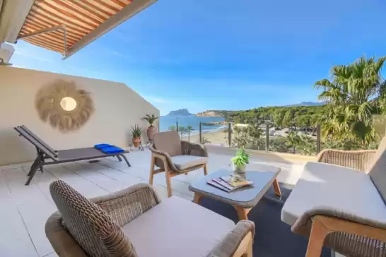 Apartment for 4 guests . With Air conditioning, Wifi and Optional FREE Cancellation  El senillar in Moraira, Teulada-Moraira, Alicante, Comunitat Valenciana, España