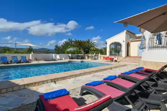 Villa für 6 gäste . Mit Pool, Klimaanlage, Wifi, Haustiere und Optionale GRATIS Stornierung Ker blanc 6 pax in Jesús Pobre, Dénia, Alicante, Comunitat Valenciana, España