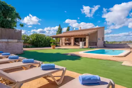 Villa für 6 gäste . Mit Pool, Klimaanlage, Wifi und Optionale GRATIS Stornierung Sa pedrera des turó in Porto Cristo, Manacor, Mallorca, Illes Balears, España