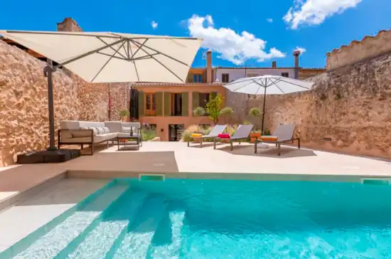 Villa für 8 gäste . Mit Pool, Klimaanlage, Wifi und Optionale GRATIS Stornierung Can serp in Alaró, Mallorca, Illes Balears, España