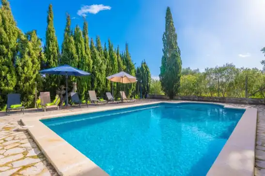 Villa für 6 gäste . Mit Pool, Klimaanlage, Wifi und Optionale GRATIS Stornierung Can tabou in Selva, Mallorca, Illes Balears, España