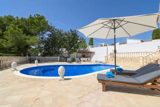 Villa für 6 gäste . Mit Pool, Klimaanlage, Haustiere und Optionale GRATIS Stornierung Calma marina 6 pax in Moraira, Teulada-Moraira, Alicante, Comunitat Valenciana, España