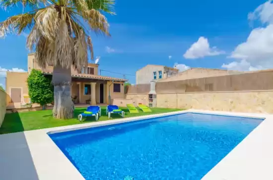 Villa für 6 gäste . Mit Pool, Klimaanlage, Wifi und Optionale GRATIS Stornierung  Carles in Vilafranca de Bonany, Mallorca, Illes Balears, España