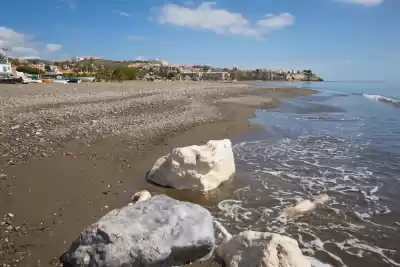 Playa Cala del Moral, Rincón de la Victoria