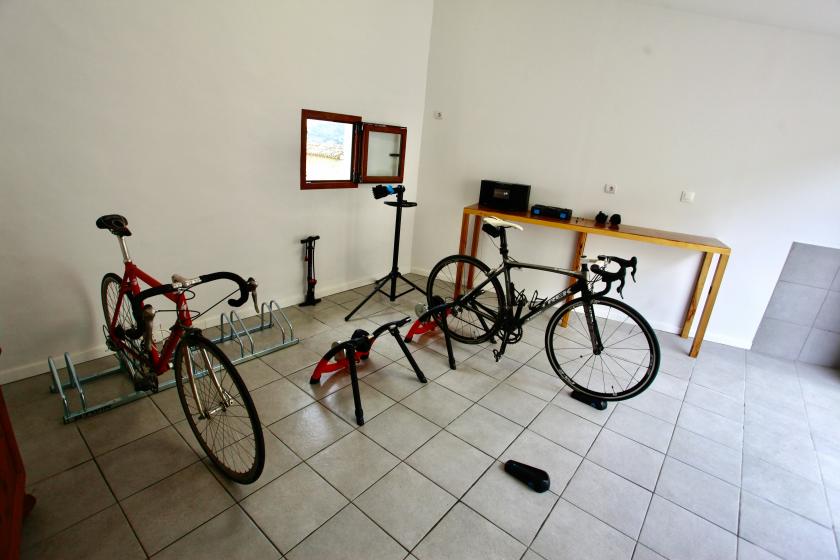 Sa casa de ses bicicletes