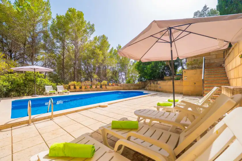Ferienhaus auf Can pere vell, Andratx
