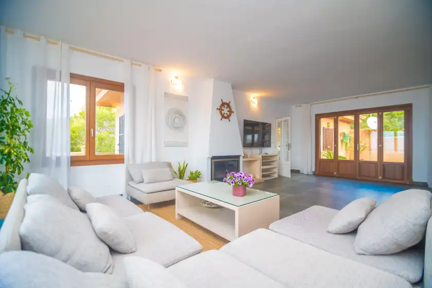Ferienhaus auf Ses penyes rotges, (antes sa penya trencada), Portopetro