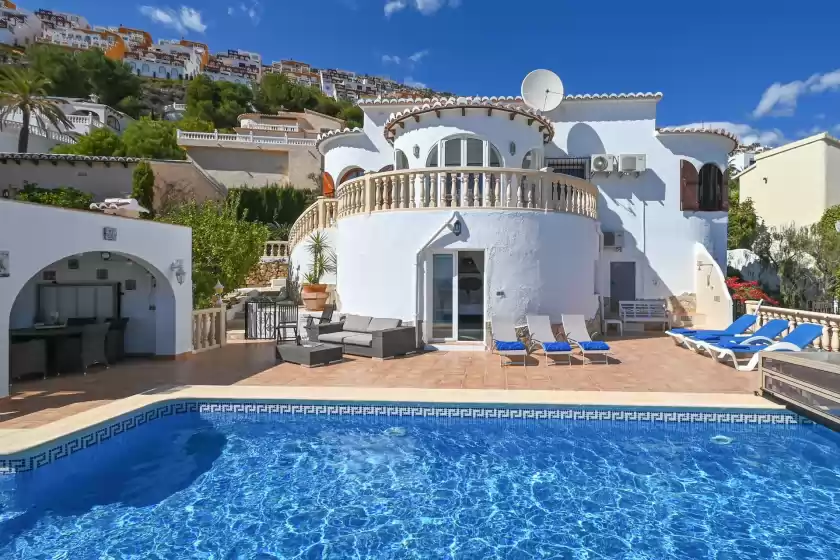 Ferienhaus auf Casa de sueños, el Poble Nou de Benitatxell/Benitachell