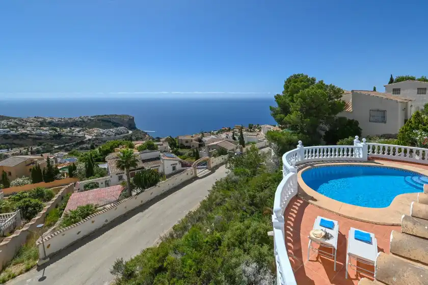 Ferienhaus auf Amanecer, el Poble Nou de Benitatxell/Benitachell
