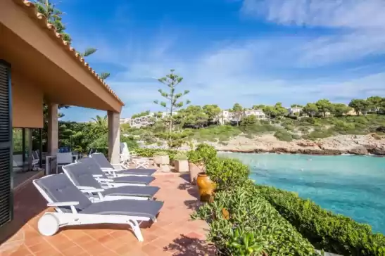 Es mirador in Cala Anguila-Cala Mendia, Manacor, Mallorca, Illes Balears, España