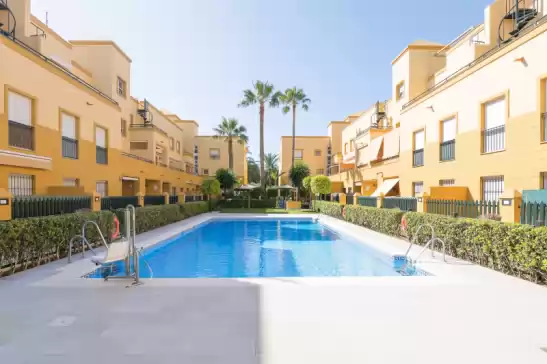 Bahia de la luz en Costa Ballena, Rota, Cádiz, Andalucía, España