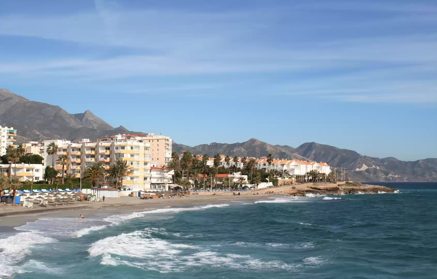 Playa La Torrecilla, Nerja, Málaga