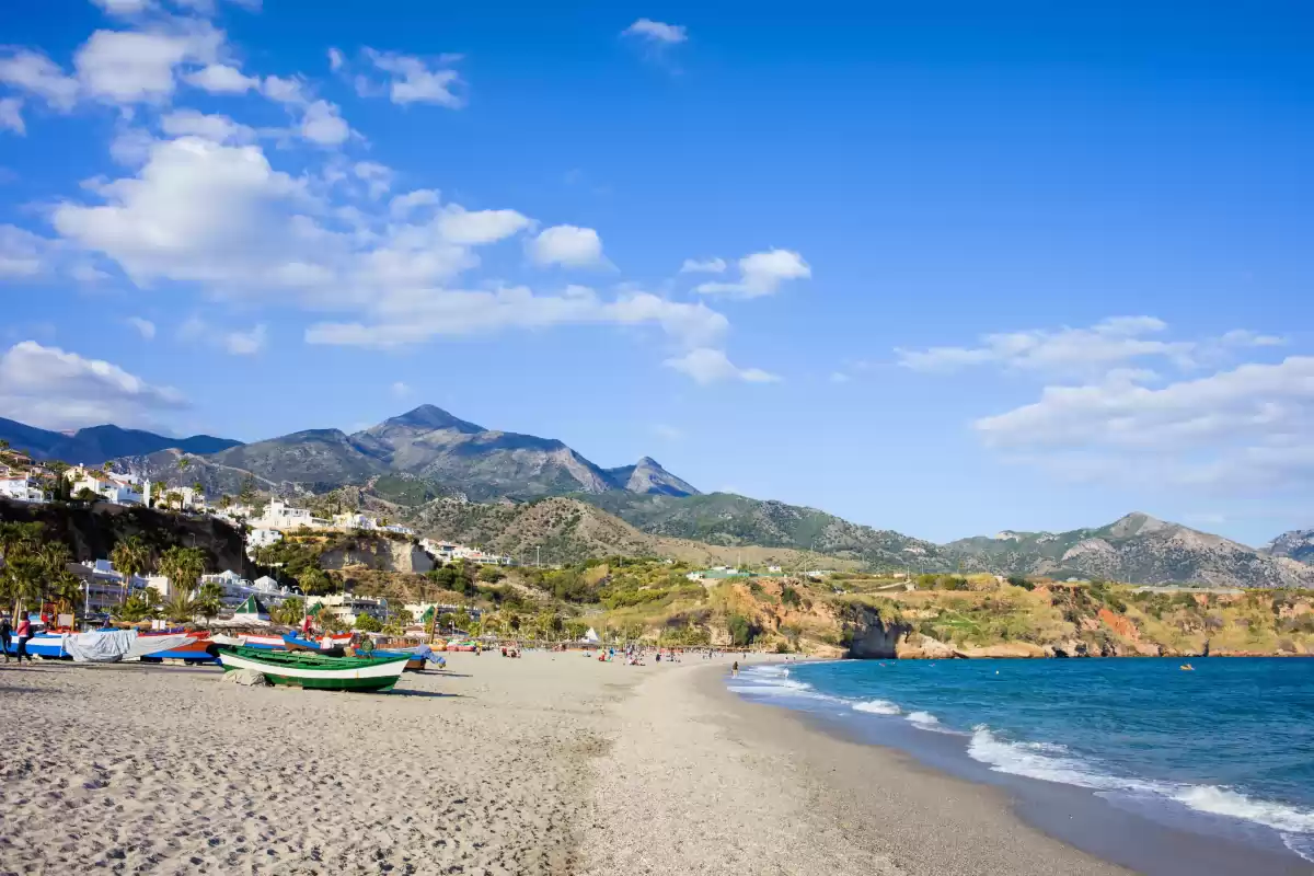 Playa de Burriana, Málaga
