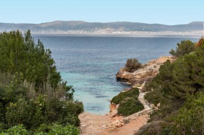Cala Blava en la playa, Vacalia.com