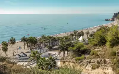 Playa Burriana, Nerja, Málaga