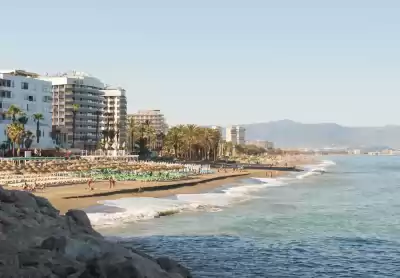 Playa El Bajondillo, Torremolinos, Málaga